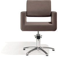  Sibel Felicitas Styling Chair Brown / 5-Star-Base 