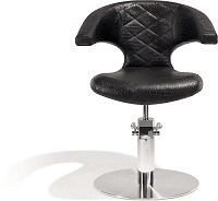  Sibel Sensualis Styling Chair Croco Black / Round Base 
