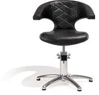  Sibel Sensualis Styling Chair Croco Black / 5-Star-Base 