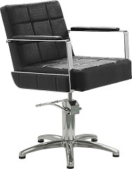 Sibel Styling Chair Celestino in Croko Black