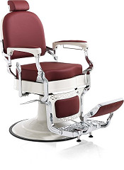  XanitaliaPro Hair Mustang Barber Chair in Burgundy 