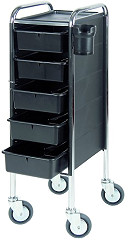  Efalock Piccolo 84/5 black with High Wheels 