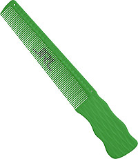  JRL Barber hair cutting comb 6.5" Green 