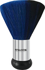  Efalock Neckbrush with base 11cm blue-black 