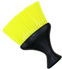  Denman Neck Duster D78 Black with Yellow Bristles 
