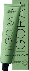  Schwarzkopf Igora Zero AMM 6-0 Dark Blonde Natural 60 ml 