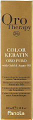  Fanola Oro Puro Therapy Color Keratin Corrector Red 100ml 