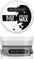  Morfose Color Hair Wax Black 100 ml 