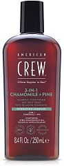  American Crew 3-In-1 Chamomile & Pine 250&nbsp;ml 