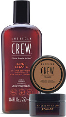  American Crew Holiday Duo Set Classic Gift Bag 