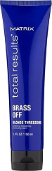  Matrix Total Results Brass Off Blonde Threesome Leave In 150 ml 