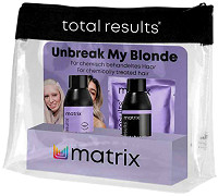  Matrix Gift Set Summer Pouch Unbreak My Blonde 
