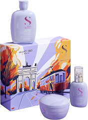 Alfaparf Milano Gift Set Semi di Lino Smooth Kit