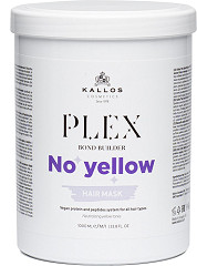  Kallos Plex No Yellow Hair Mask 1000 ml 