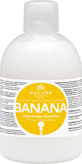Kallos KJMN Banana Fortifying Shampoo 1000 ml