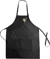Comair Dyeing apron ”Gold Design” black