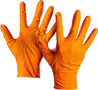  Ulith nitrile disposable gloves M orange 