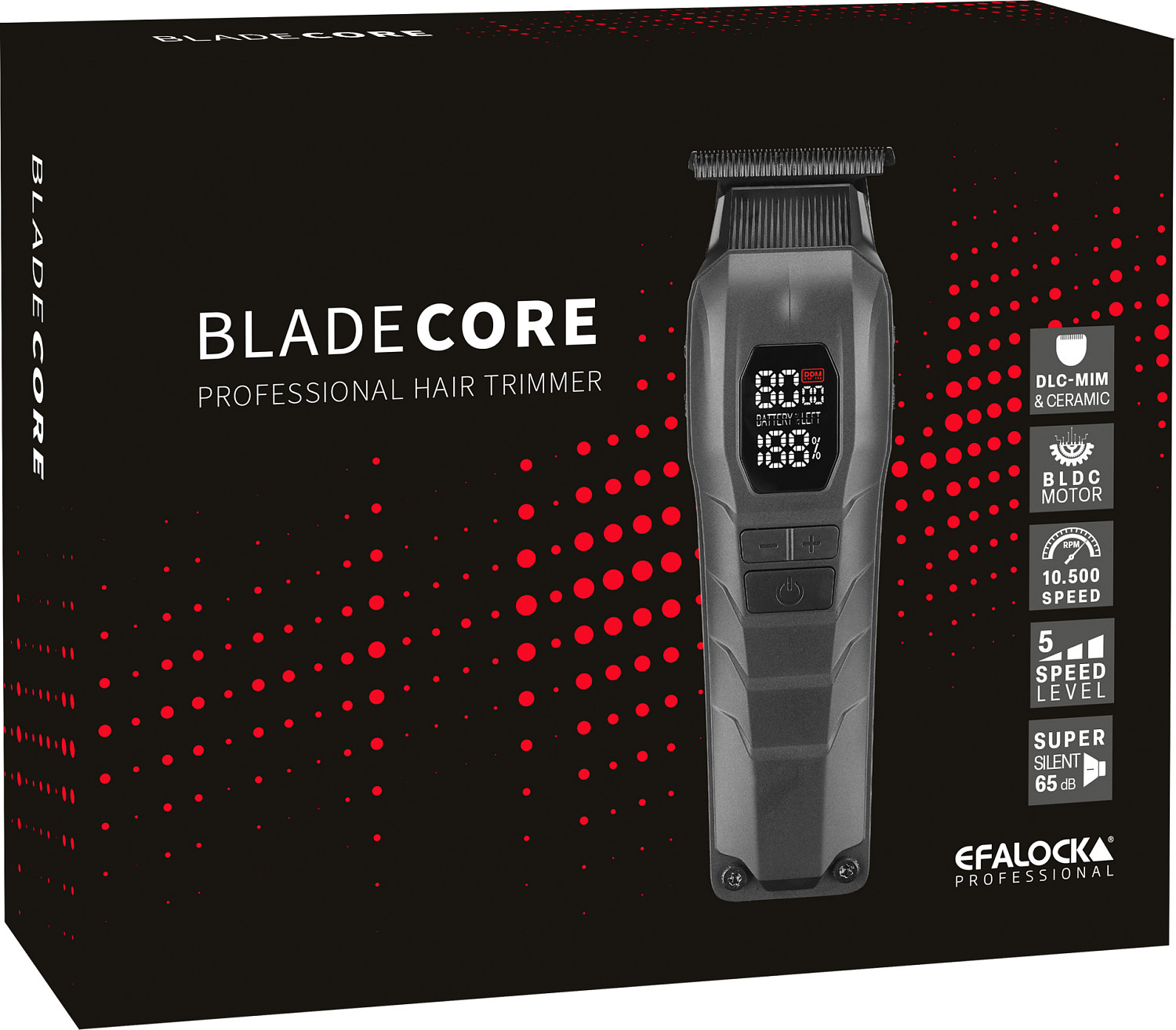  Efalock Bladecore Trimmer Black 