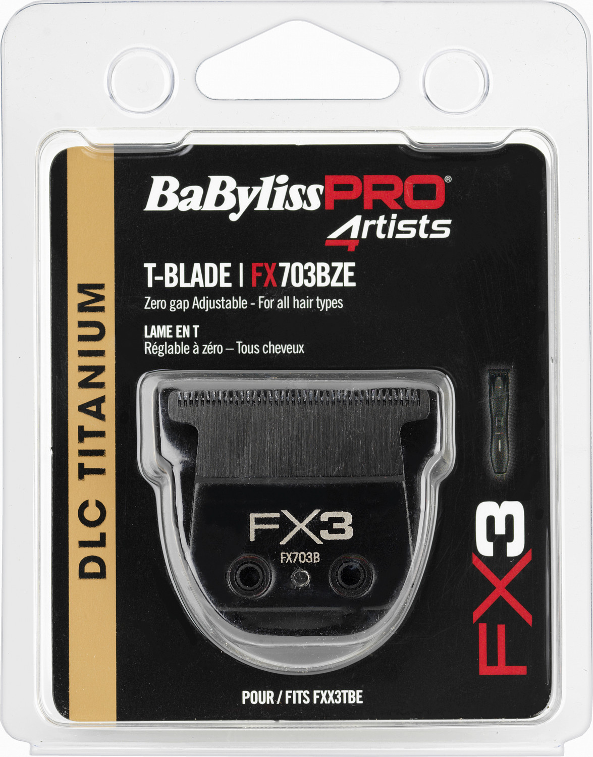  BaByliss PRO FX3 DLC Titanium Trimmer Blade 