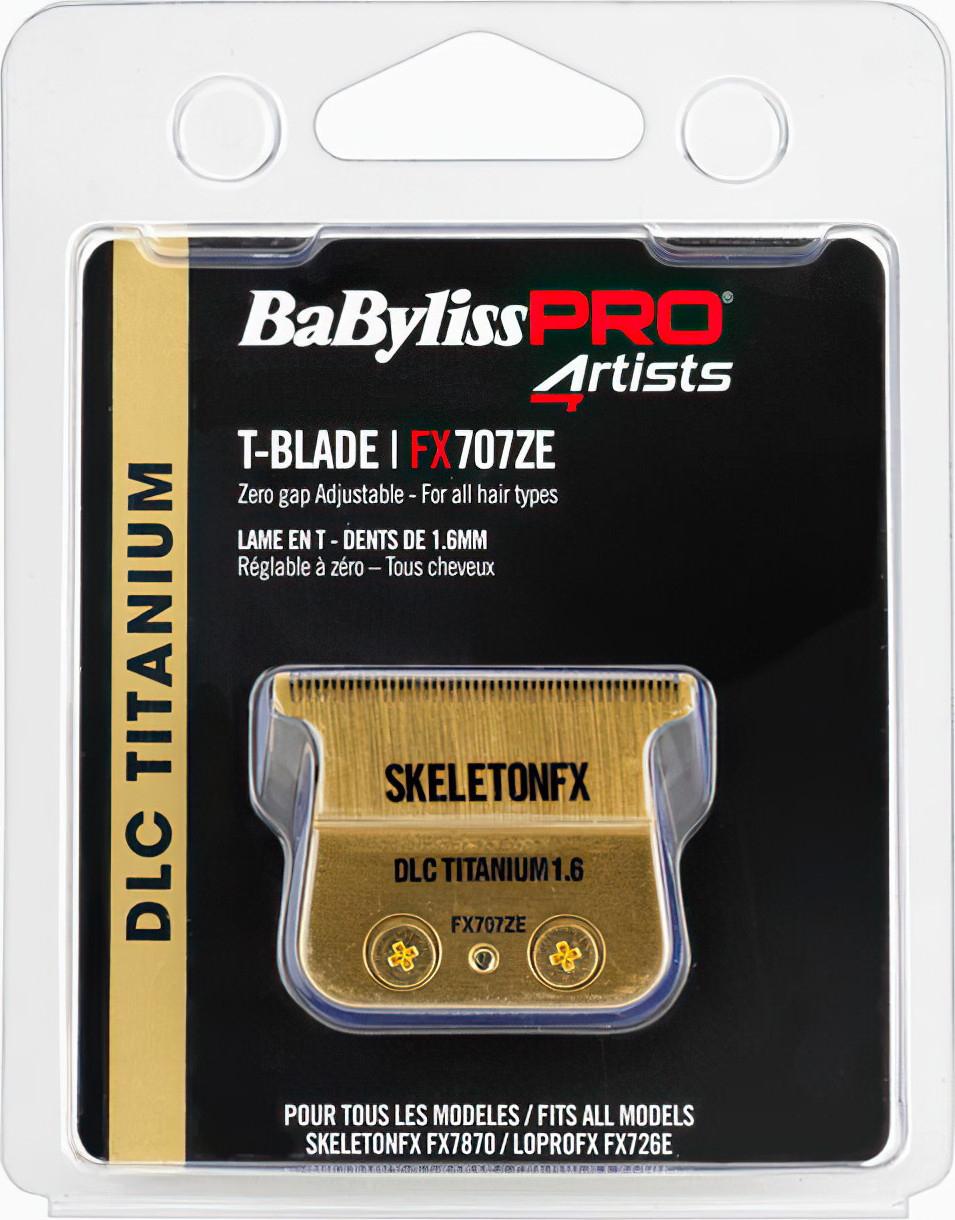 BaByliss PRO SkeletonFx DLC Titanium 1.6 Blade 