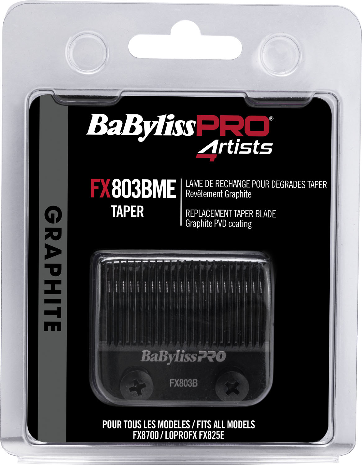  BaByliss PRO Graphite Taper Blade 