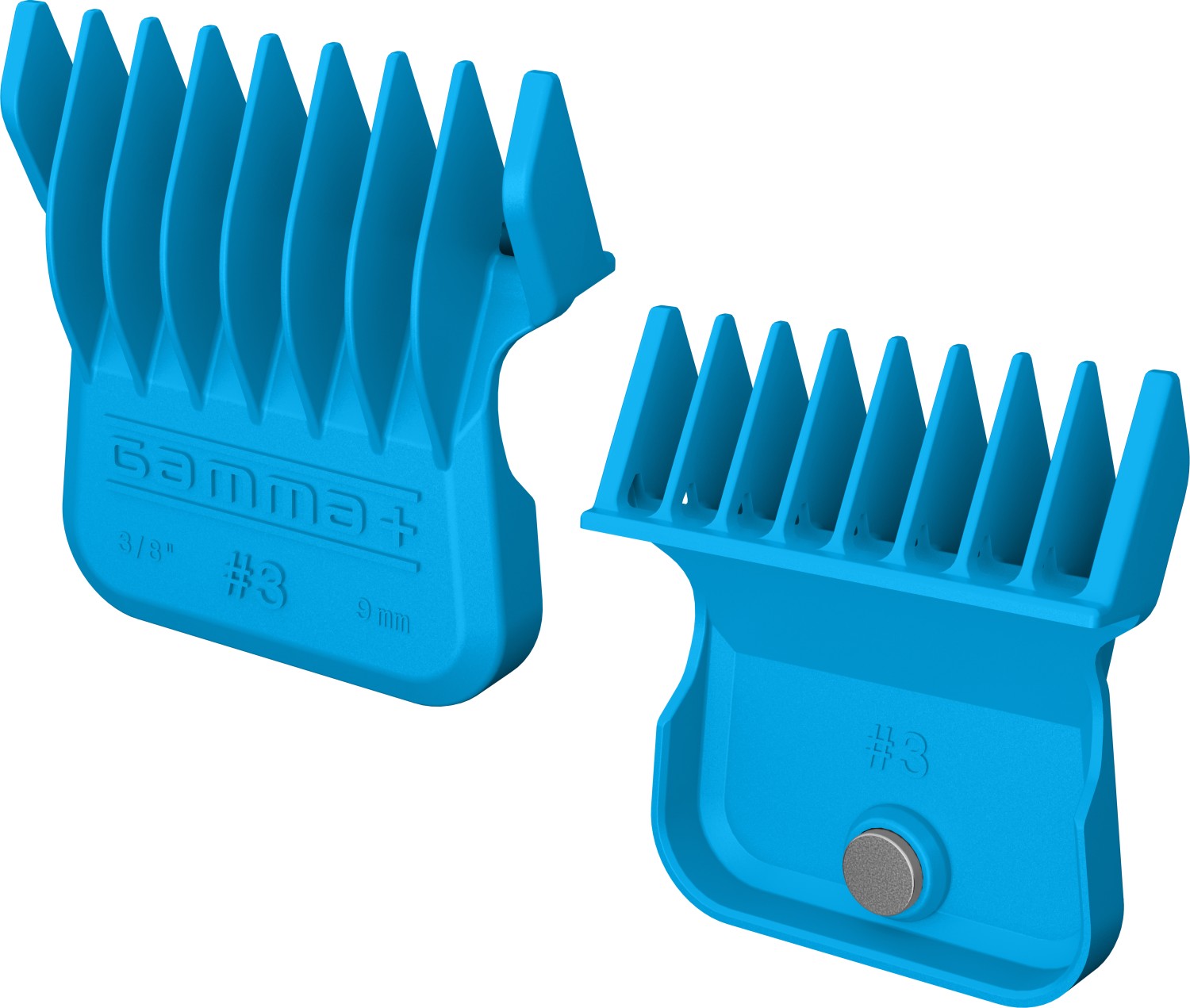  Gamma+ Magnetic attachment comb set blue 