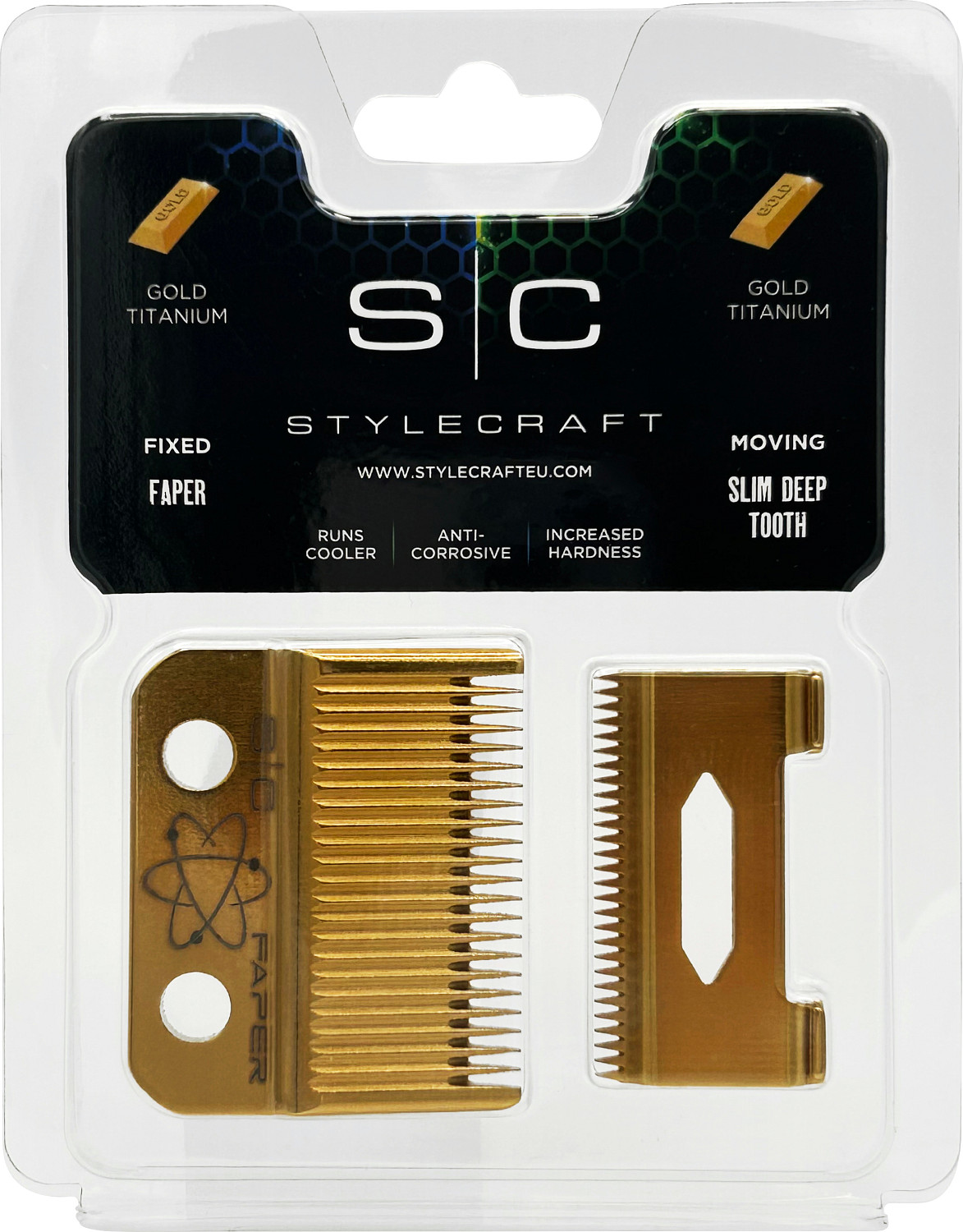  Stylecraft Faper Gold + Slim Deep Gold Blade 
