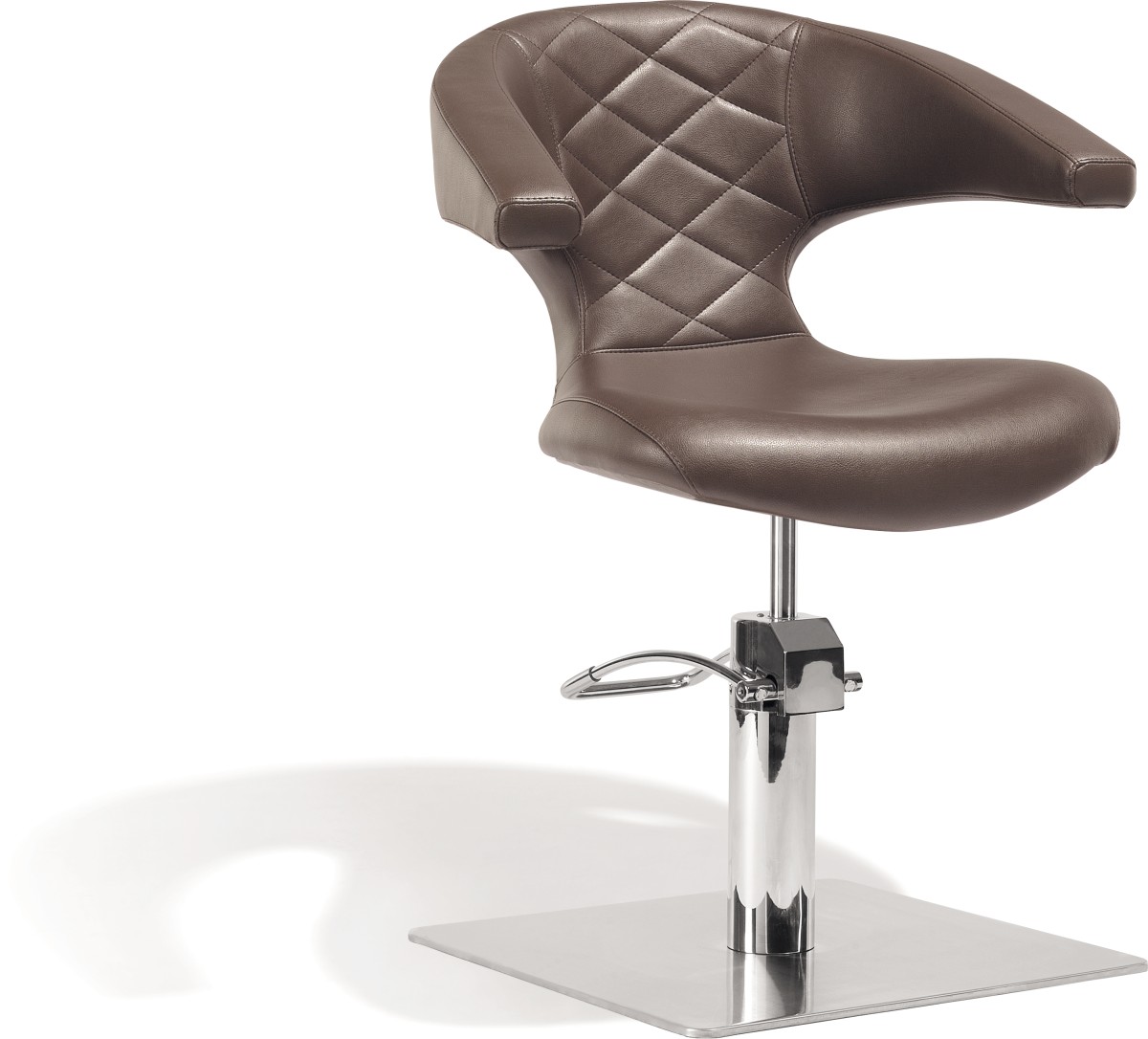  Sibel Sensualis Styling Chair Brown / Square Base 