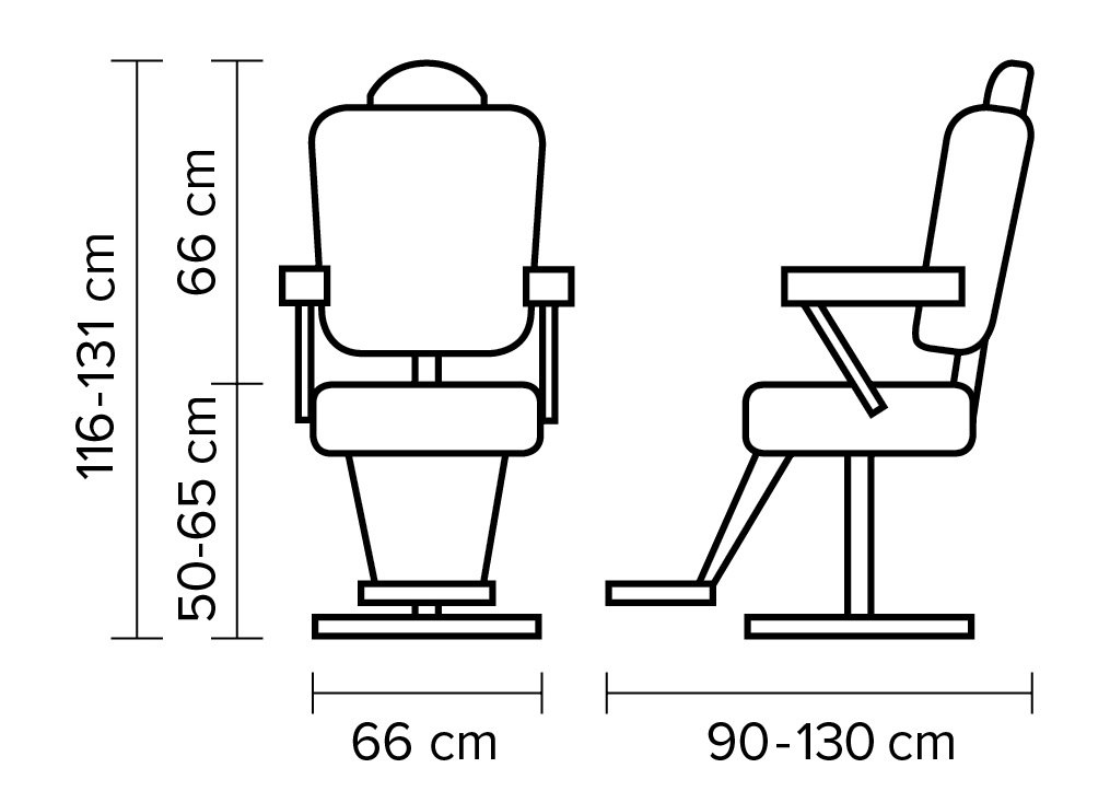  Hairway Barber Chair "Lord" 