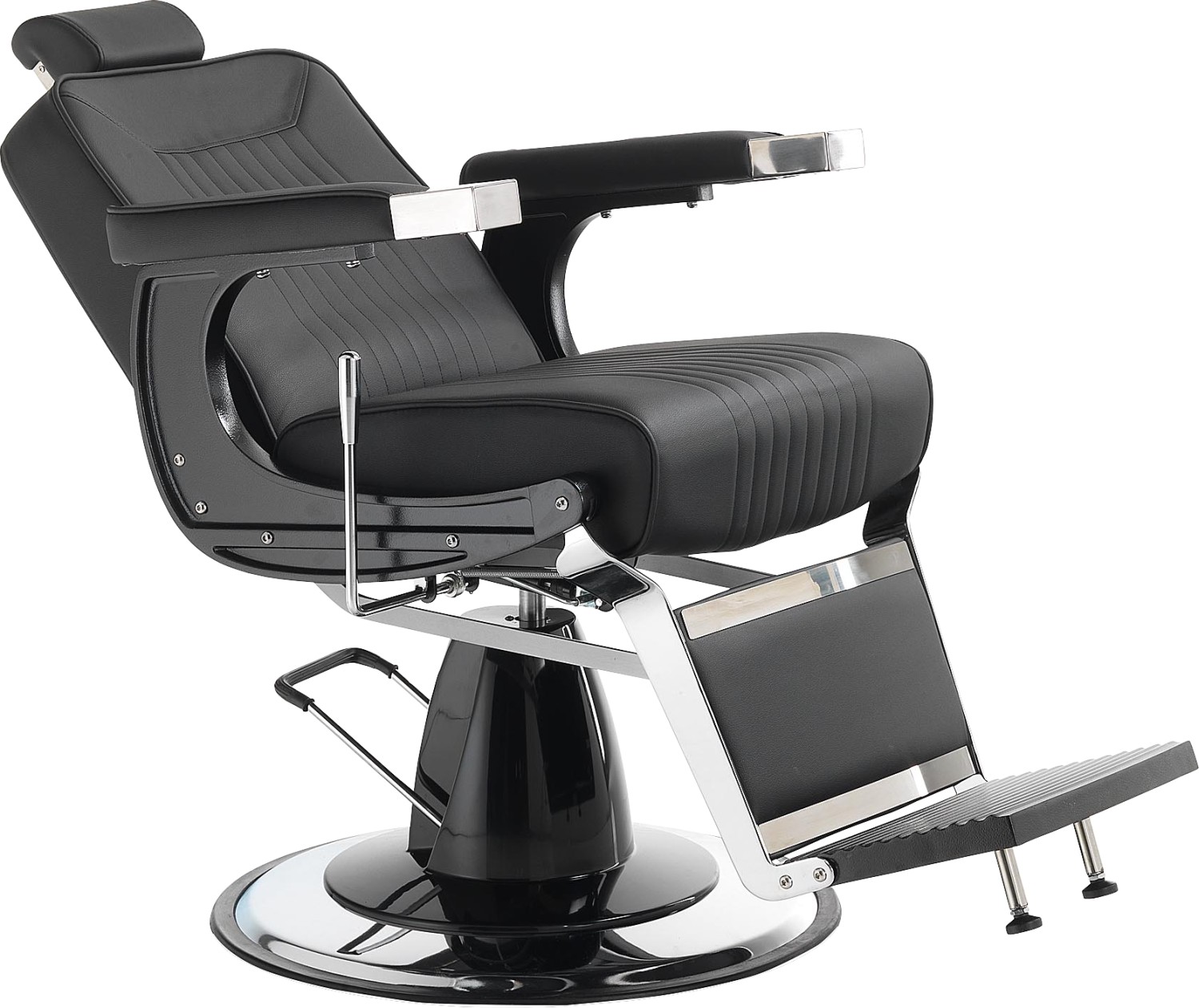  XanitaliaPro Hair Corsaro Black Barber Chair 