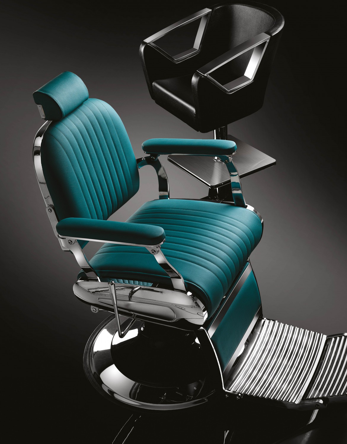  XanitaliaPro Hair cadillac barber chair cuba blue 
