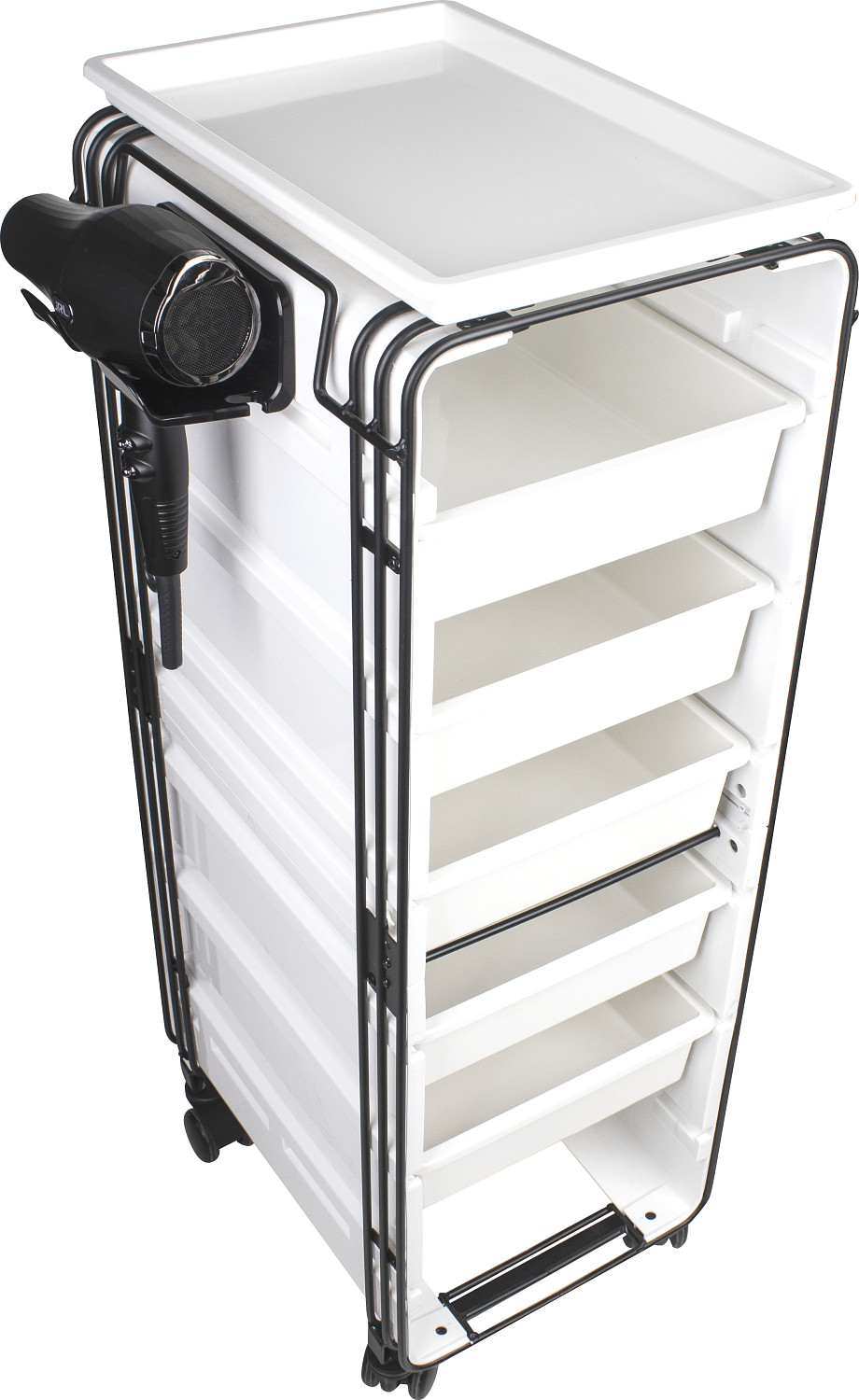  JRL Stapelboy Profi Trolley Schwarz White 