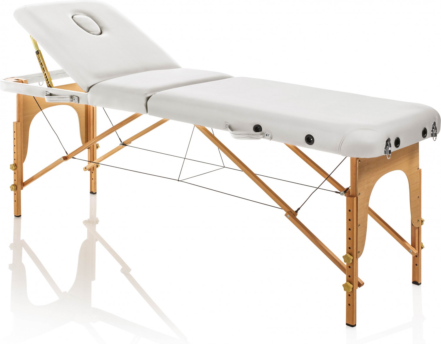  XanitaliaPro Master Confort Wood Portable massage table white 