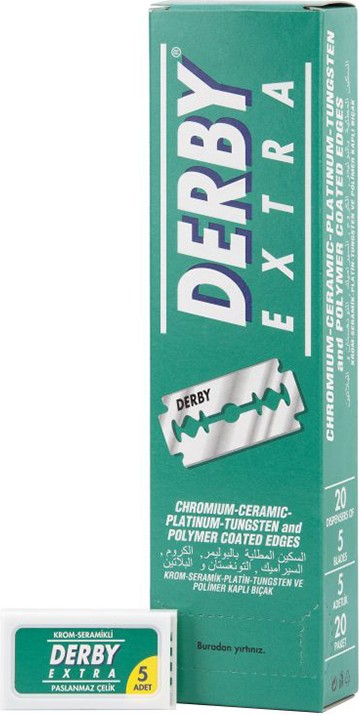 Derby Extra Double Edge Razor Blades 