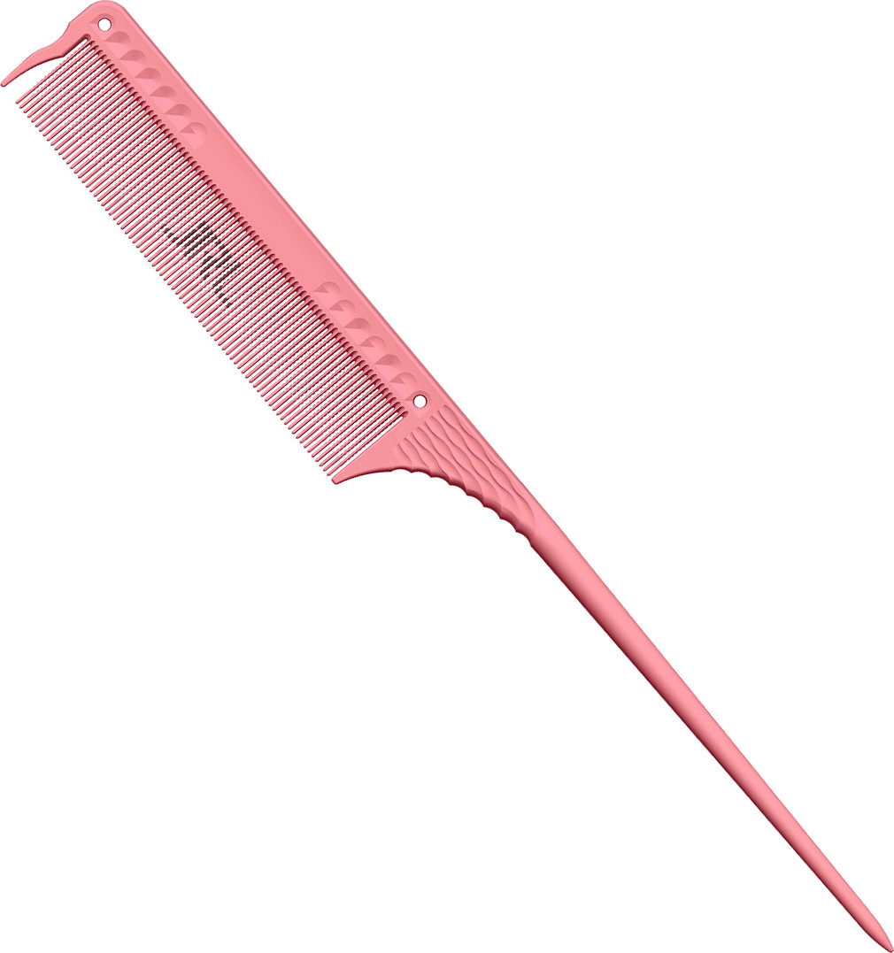  JRL Fine-toothed Tail comb 8.5" Pink 