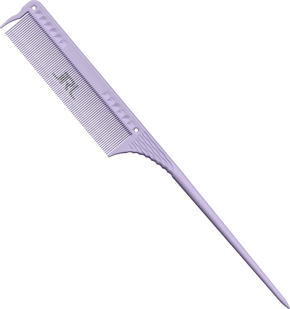 JRL Fine-toothed Tail comb 8.5" Purple 