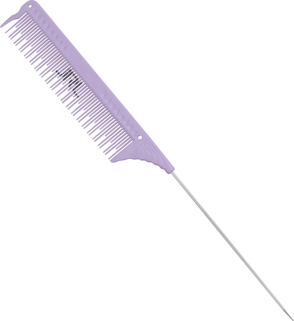  JRL Teasing Comb with Pin Tail 8.8" Purple 