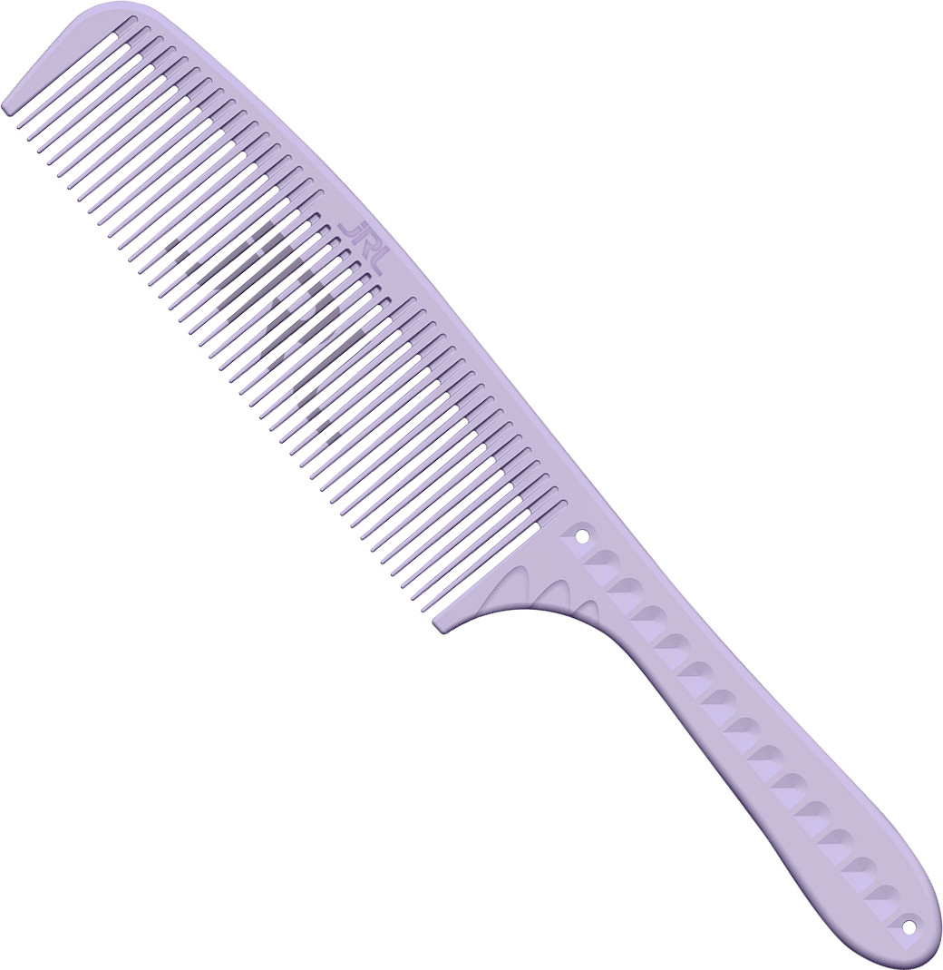  JRL Barbering Comb 7.6" J201 Purple 