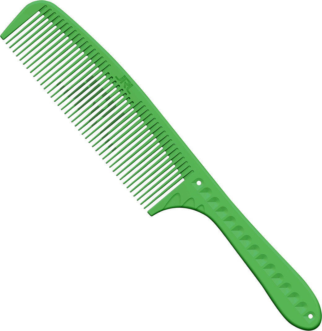  JRL Barbering Comb 7.6" J201 Green 