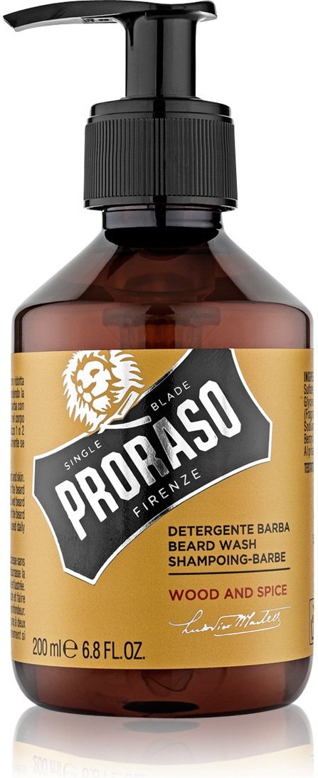  Proraso Beard Shampoo Wood and Spice 200 ml 