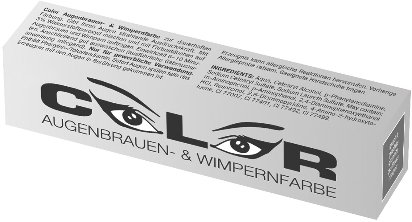  Comair COLOR Eyebrow and eyelash colour, 15 ml graphite 