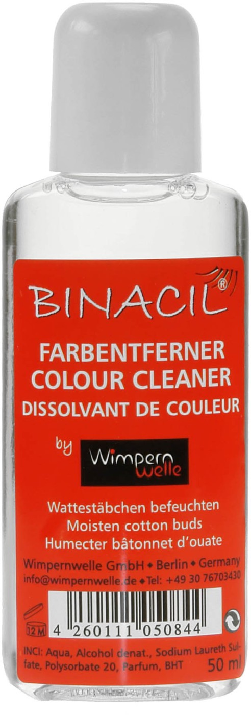  Wimpernwelle BINACIL colour cleaner, 50 ml 