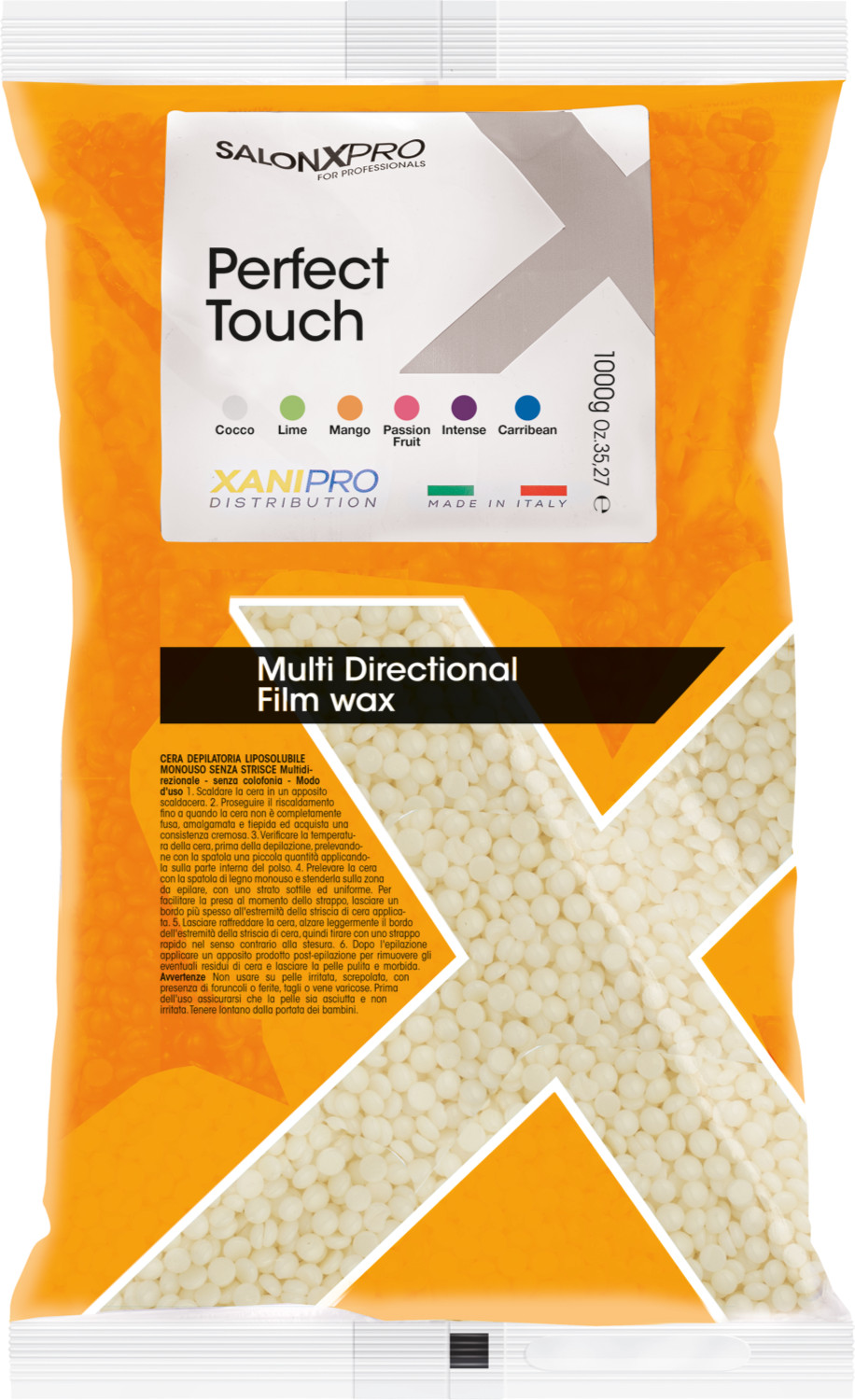  XanitaliaPro Disposable wax with coconut fragrance 1000 g 