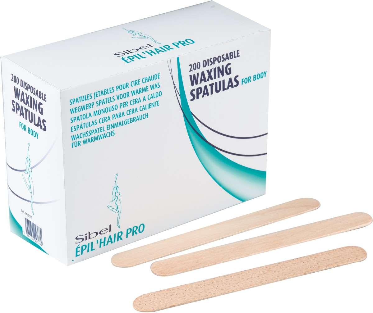  Sibel &Egrave;pil&rsquo;hair pro Disposable Hot Waxing Spatulas 15 cm 
