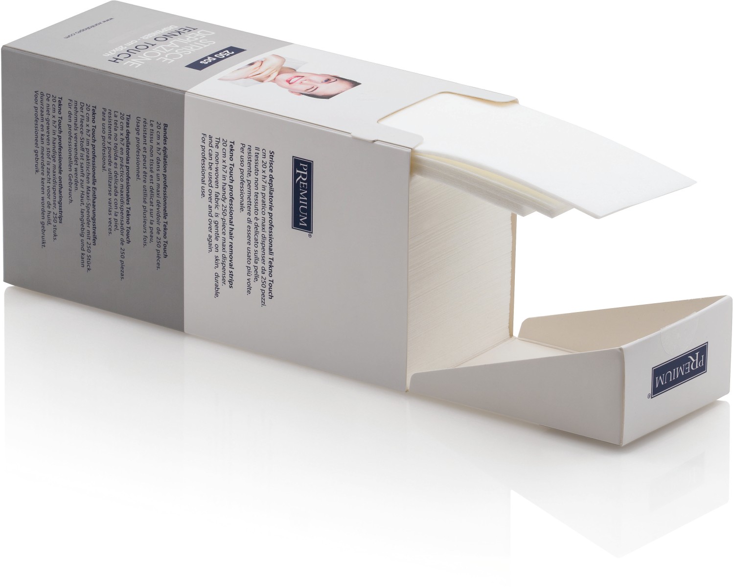  XanitaliaPro Depilatory Strips Dispenser 250 pcs 