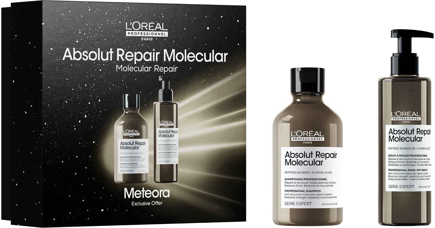  Loreal Gift Set Absolut Repair Molecular Duo Meteora Limited Edition 