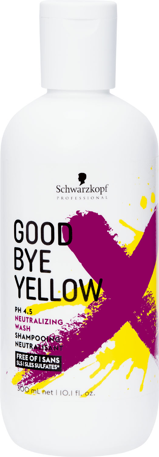  Schwarzkopf Goodbye Yellow Neutralisierendes Shampoo 300 ml 