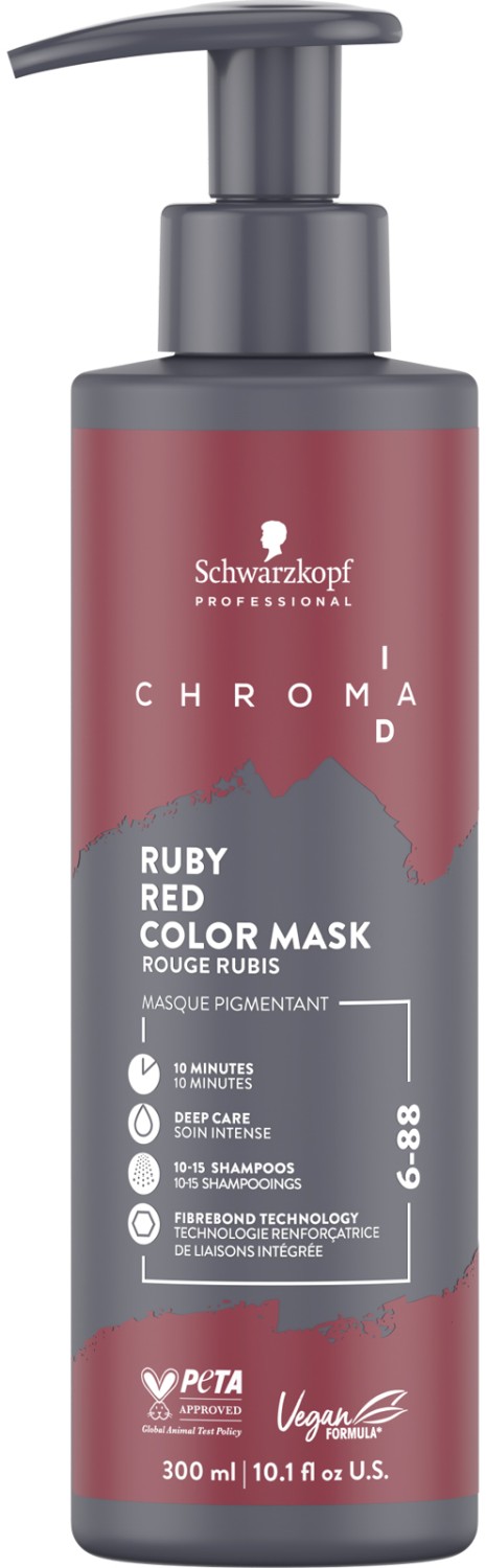  Schwarzkopf Chroma ID Ruby Red Color Mask 6-88 300 ml 