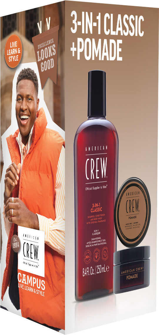  American Crew Holiday Duo Set Classic Gift Bag 