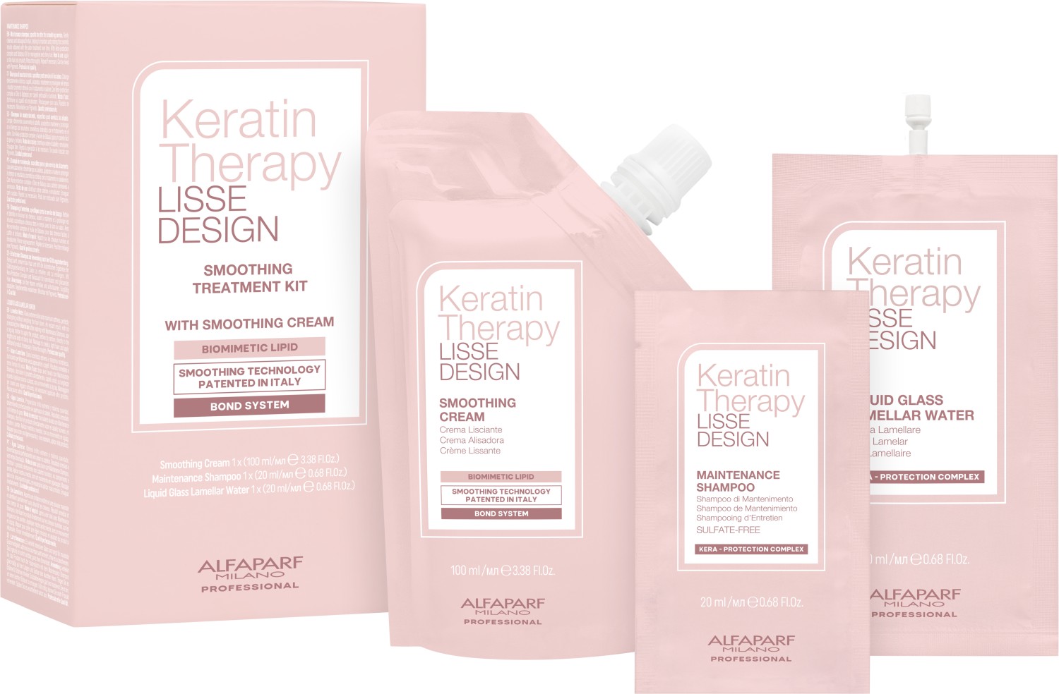  Alfaparf Milano Keratin Therapy Lisse Design Smoothing Treatment 